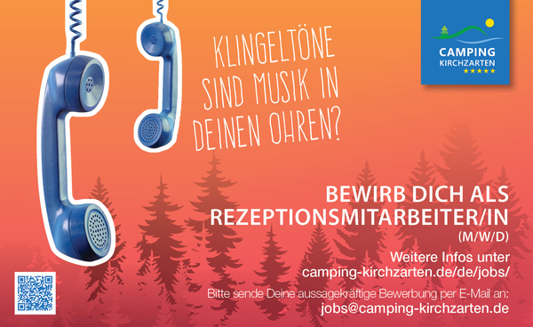 Rezeptionsmitarbeiter/in (m/w/d) in Teilzeit